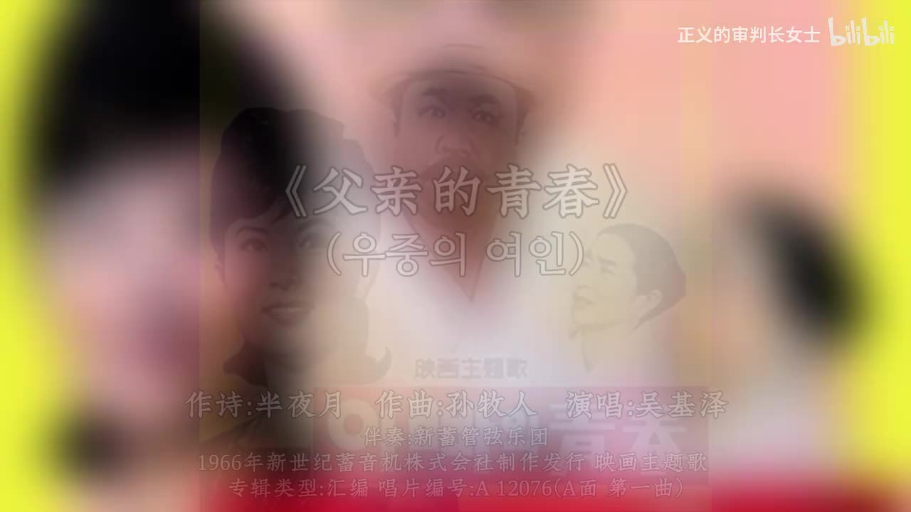 《父亲的青春》吴基泽（1966年）