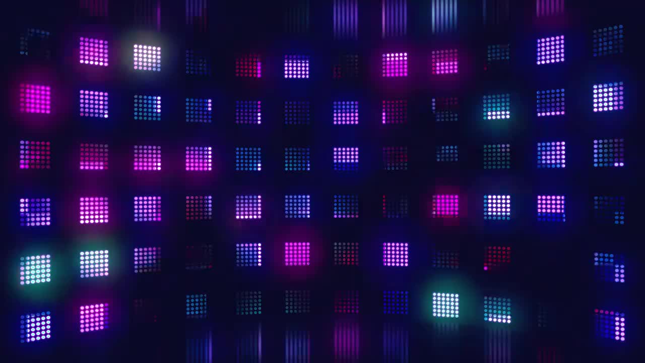 wall of Light Moving Stage Glow No Copyright Free Motion Graphics Background Vid