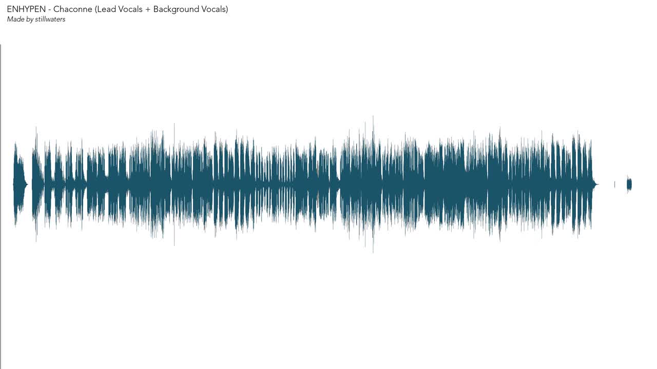 Chaconne (Lead Vocals + Background Vocals)