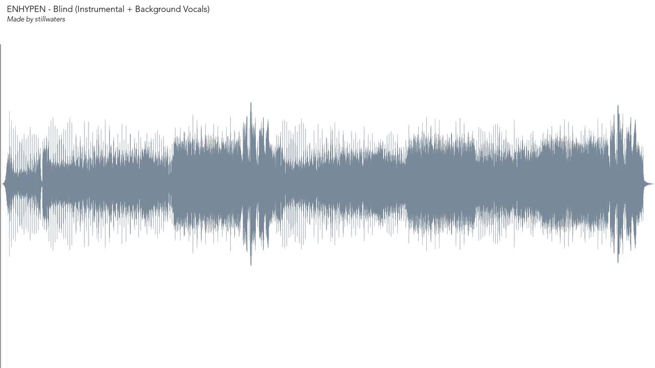 Blind (Instrumental + Background Vocals)