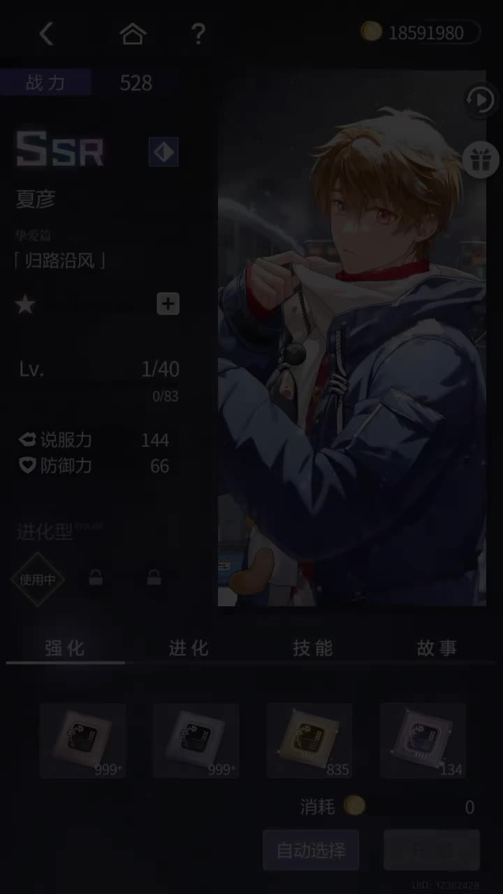 「归路沿风」SSR『今愿良宵(冬愿节)』241219