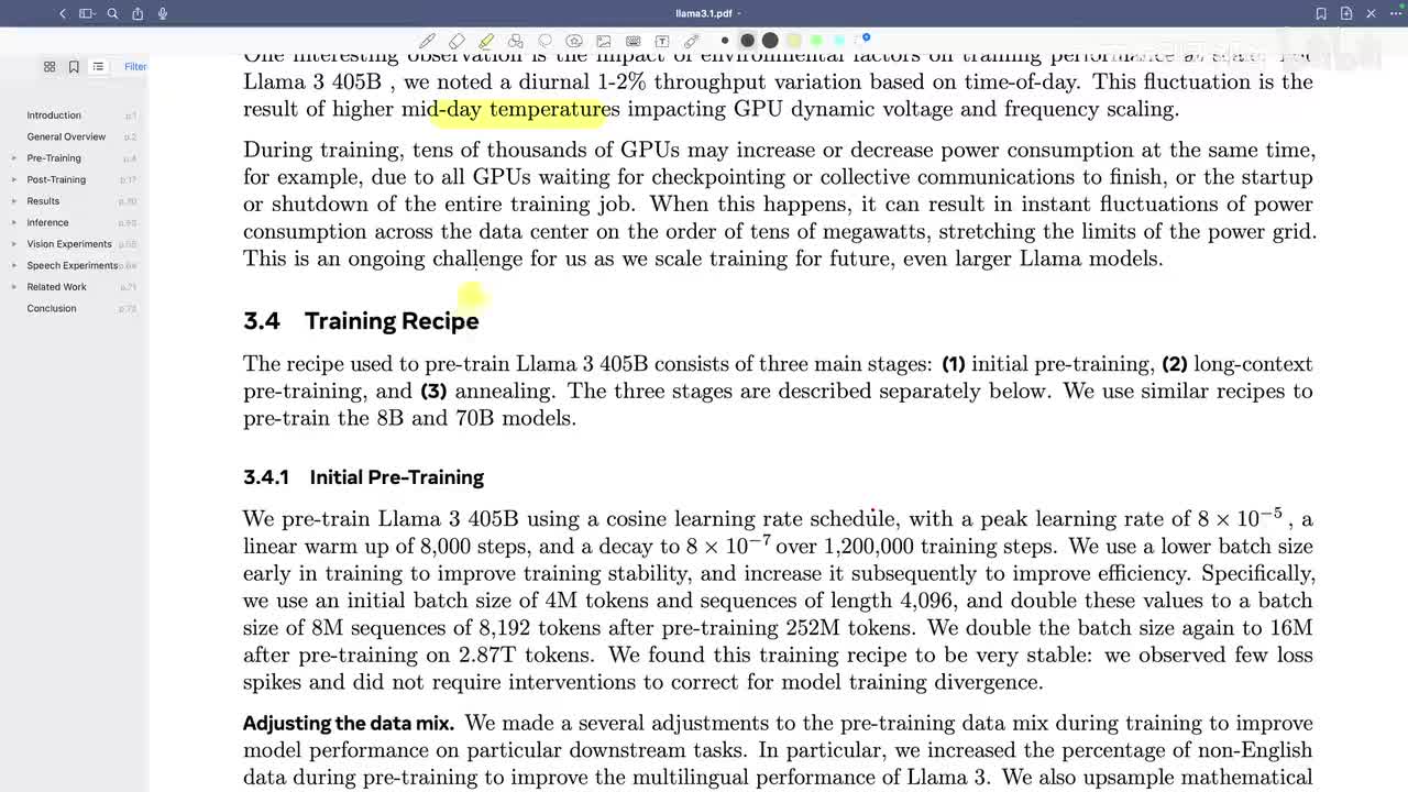 第58节：Llama 3.1论文精读 · 5. 模型训练过程【论文精读·54】