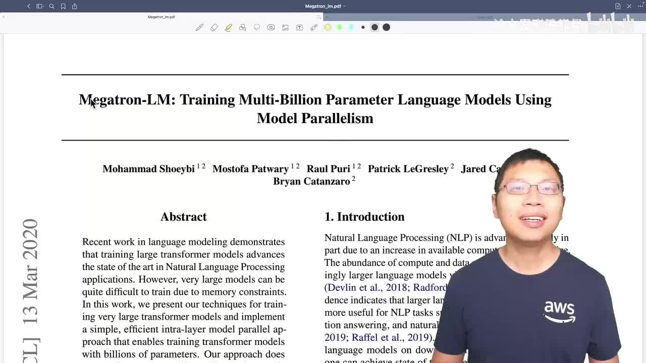 第33节：Megatron LM 论文精读【论文精读】