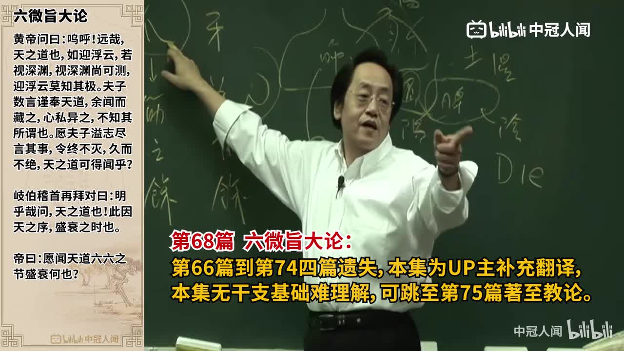 68·六微旨大论