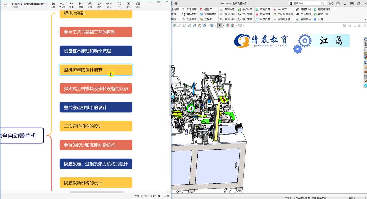 4、整机机架护罩的设计细节