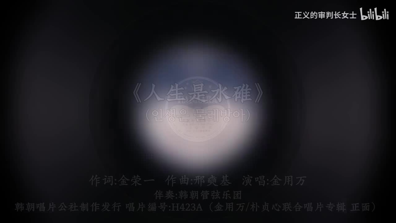 《人生是水碓》金用万（1950年代)