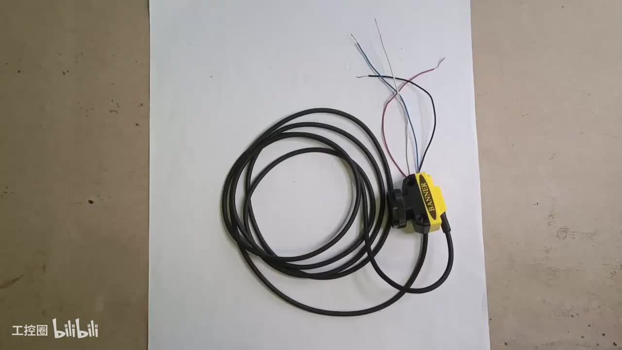 29四线制光电感应器接线实操