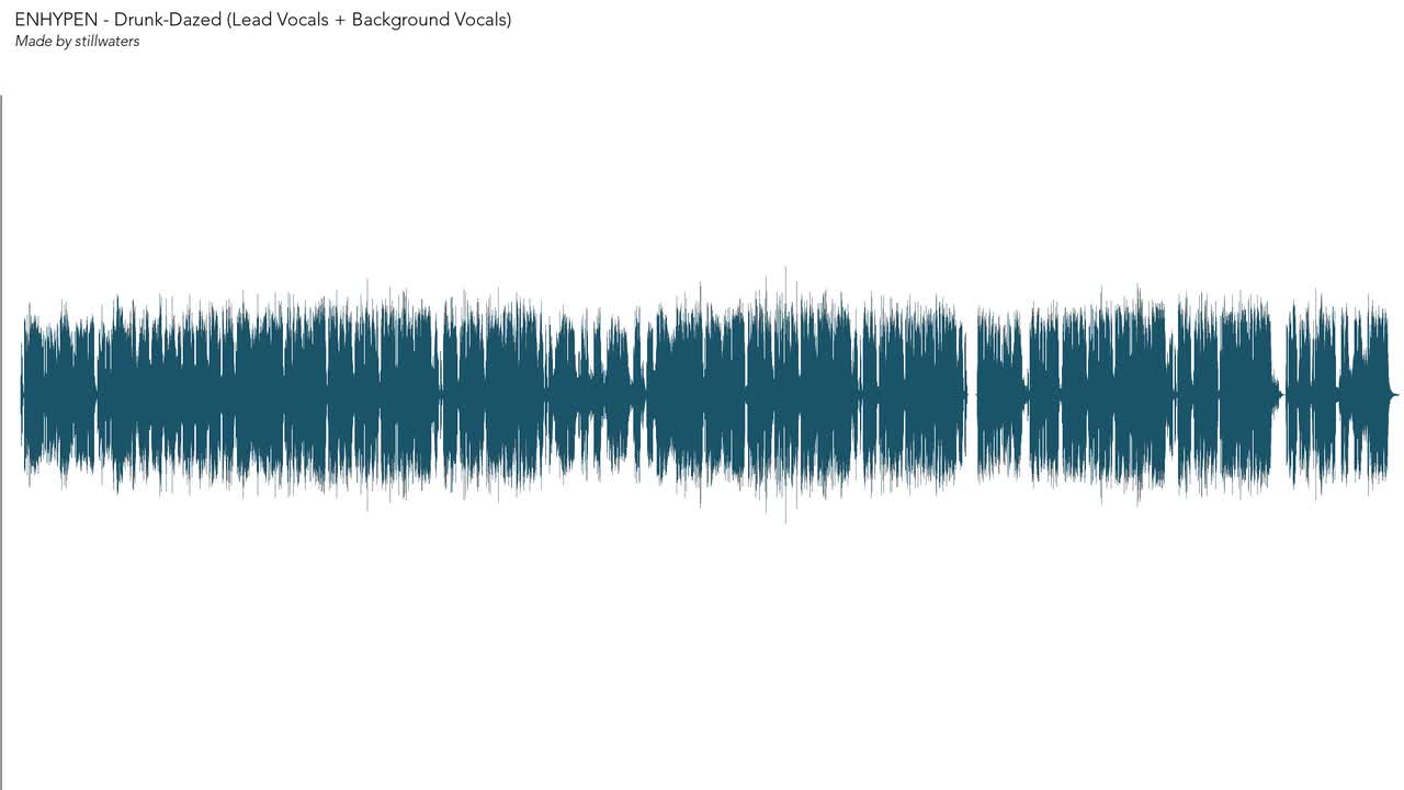 Drunk-Dazed (Lead Vocals + Background Vocals)