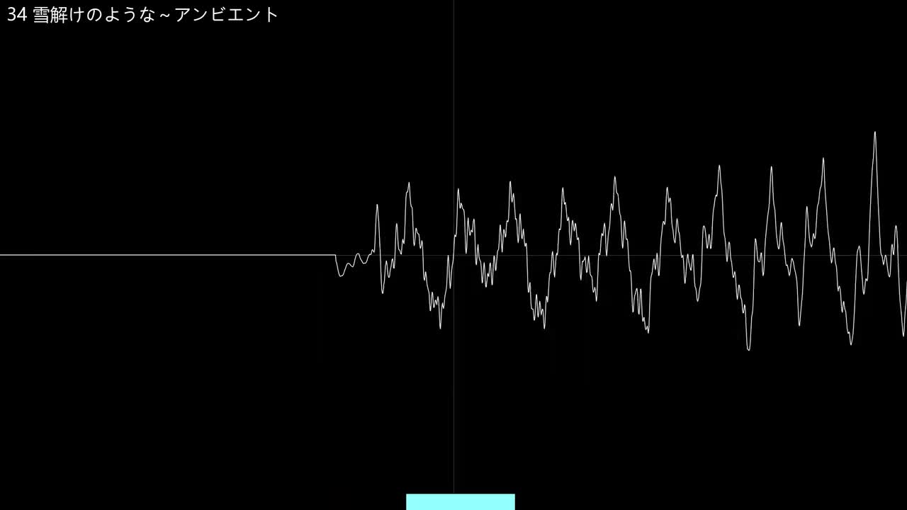 34 雪解けのような～アンビエント