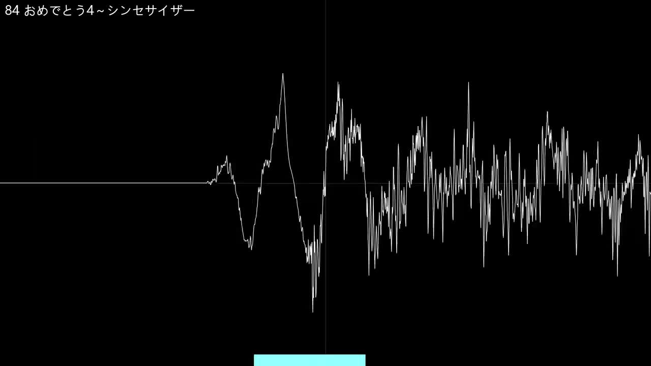 84 おめでとう4～シンセサイザー