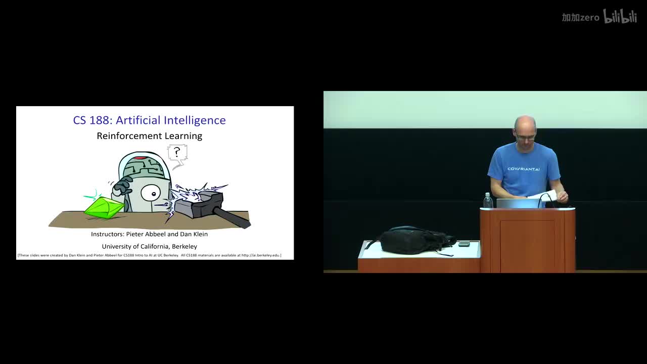 p9 COMPSCI 188 - 2018-09-25 - Reinforcement Learning Part 1⧸2