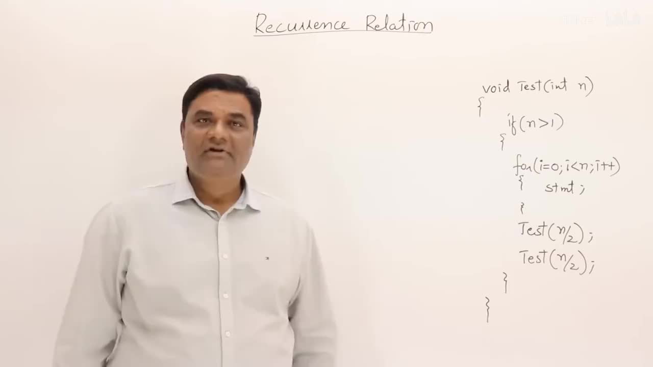p25 2.3.3 Recurrence Relation [ T(n)= 2T(n⧸2) +n] #3