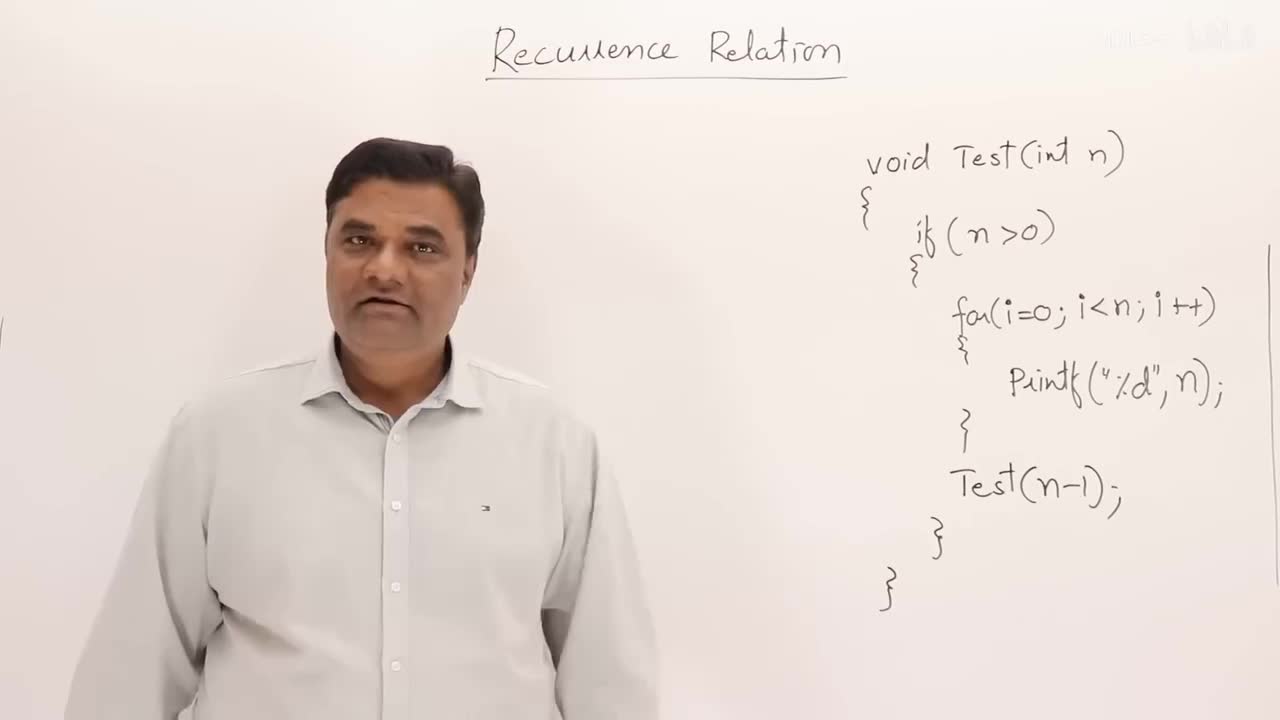 p19 2.1.2 Recurrence Relation (T(n)= T(n-1) + n) #2
