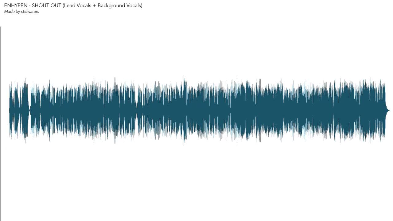 SHOUT OUT (Lead Vocals + Background Vocals)