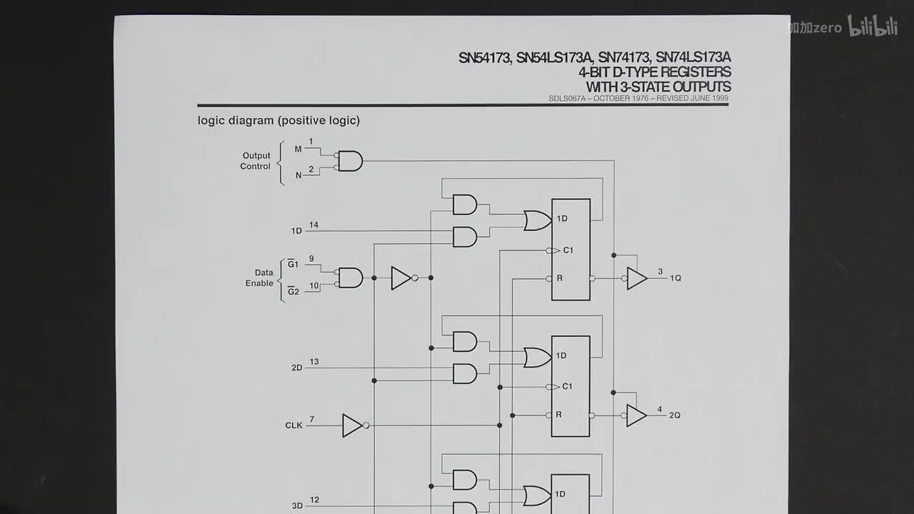 p11 Building an 8-bit register - 8-bit register - Part 4