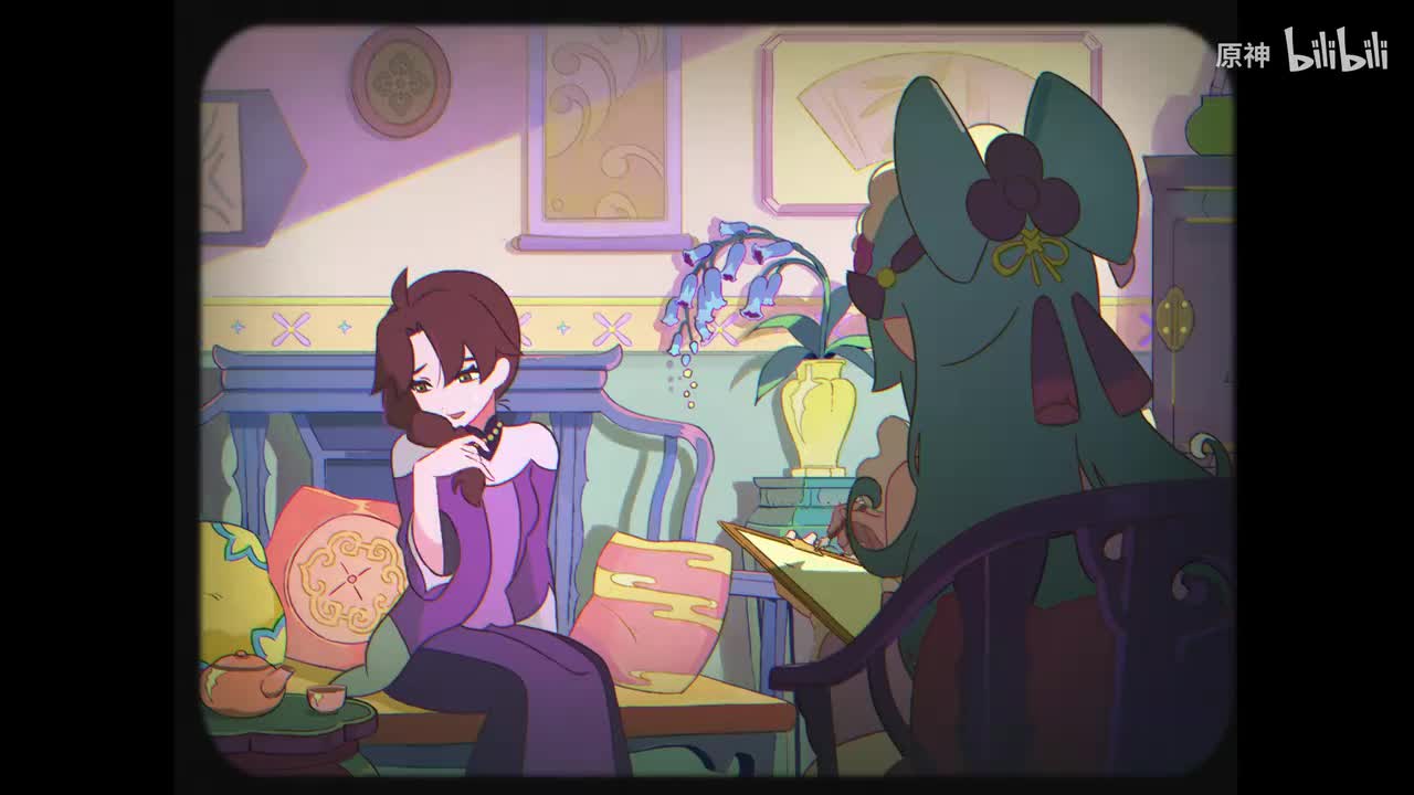 日-《原神》梦见月瑞希角色PV——「心中梦中盘中餐」