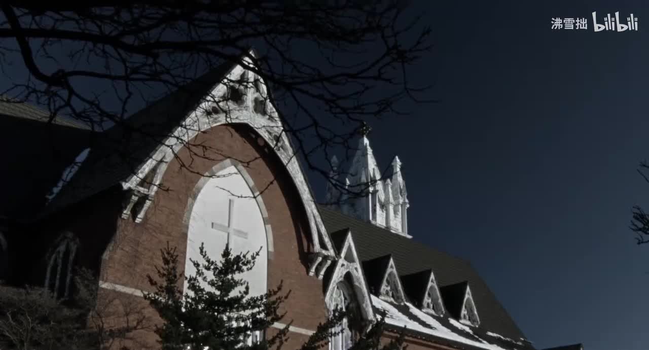 6-1【黑色西装斜长刘海】在教堂为泰迪默哀