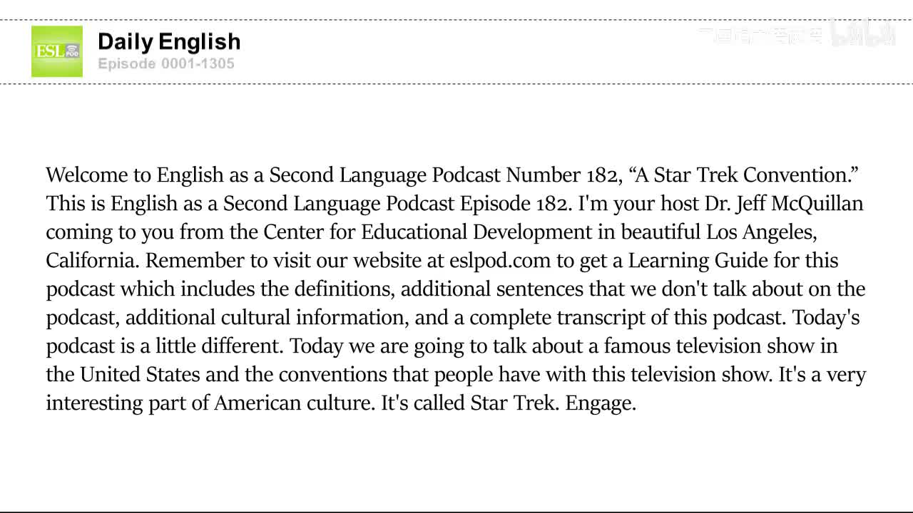 0182 A Star Trek Convention