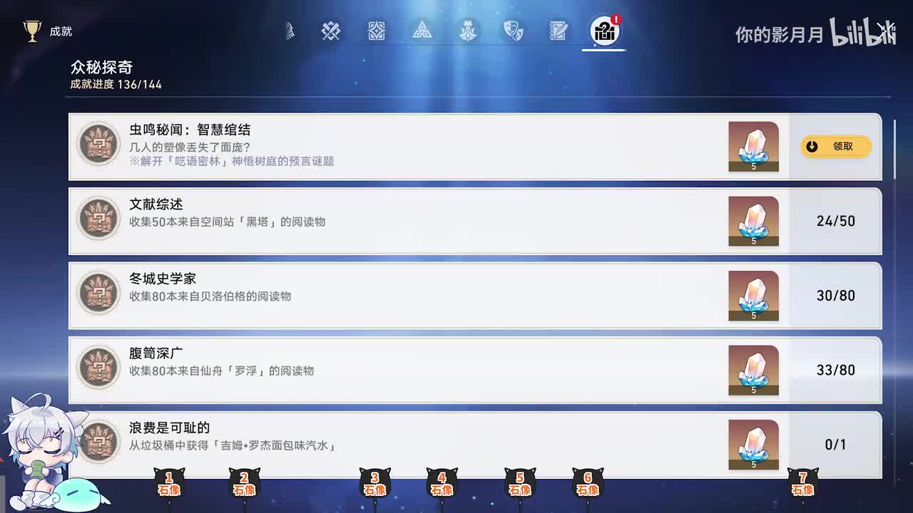 [永夜-呓语密林]神悟树庭(5) 《虫鸣秘闻：智慧绾结》7个石像查漏补缺