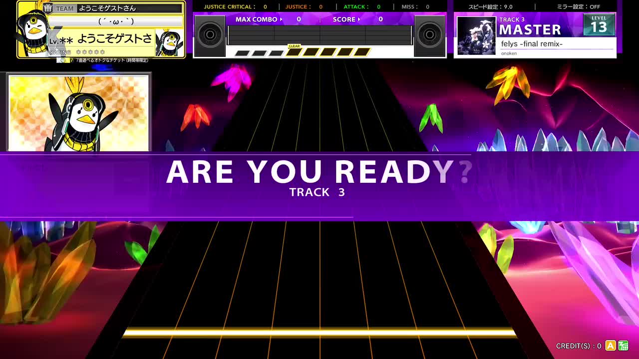 14.4(X-V) felys -final remix- [MASTER 14] (譜面確認) [CHUNITHM チュウニズム]