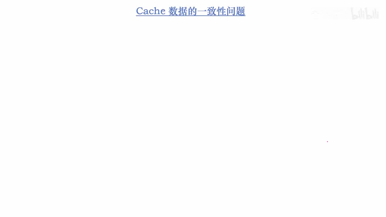 3.21_Cache 数据的一致性问题