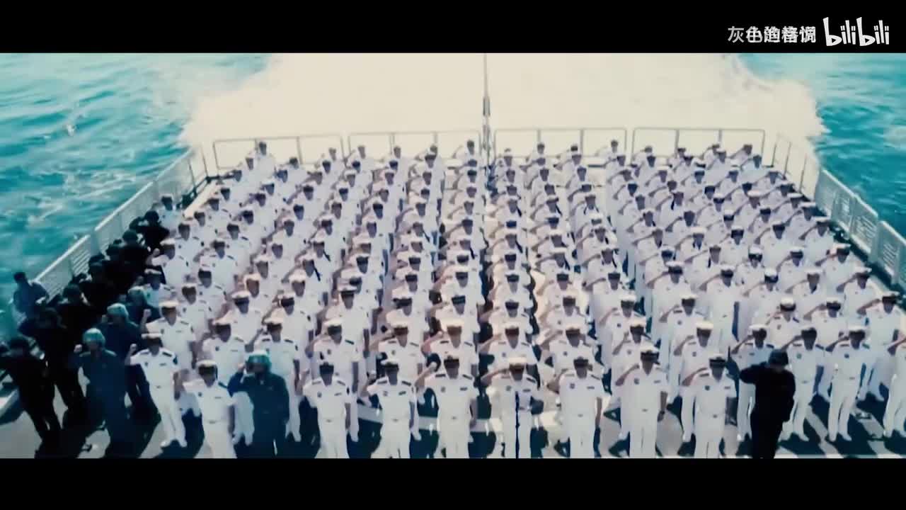 霸气军歌《中国人民解放军军歌》祝人民海军74岁生日快乐！-1080P