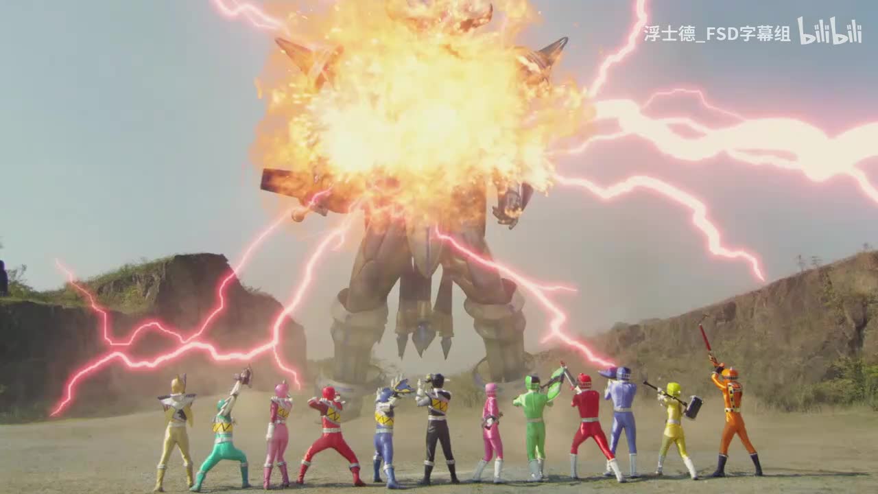 【FSD】烈车战队特急者 对 强龙者 大电影-019