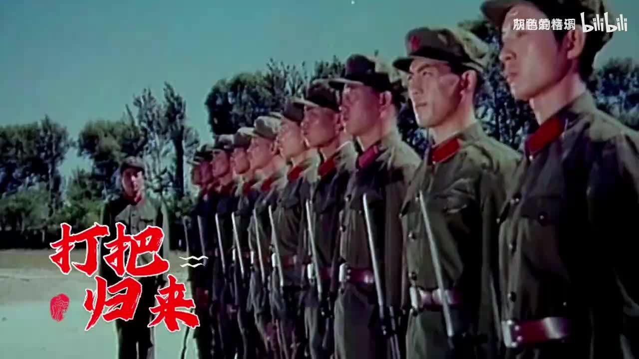 阎维文《打靶归来》铿锵有力的旋律朗朗上口，百听不厌-1080P