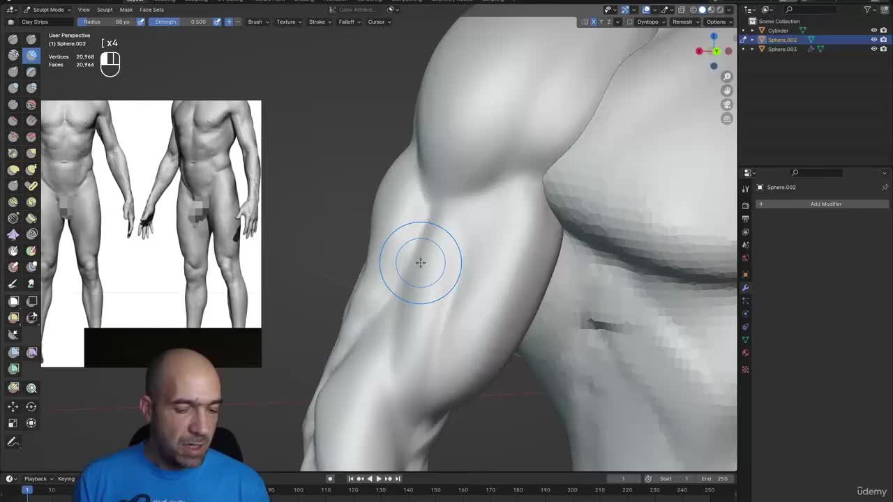 10 - Finishing the realistic arm-2-1