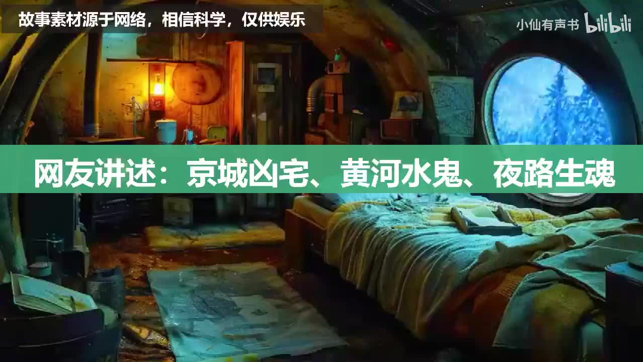 网友讲述：京城凶宅、黄河水鬼、夜路生魂