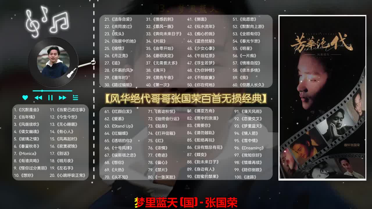 093. 梦里蓝天 - 张国荣