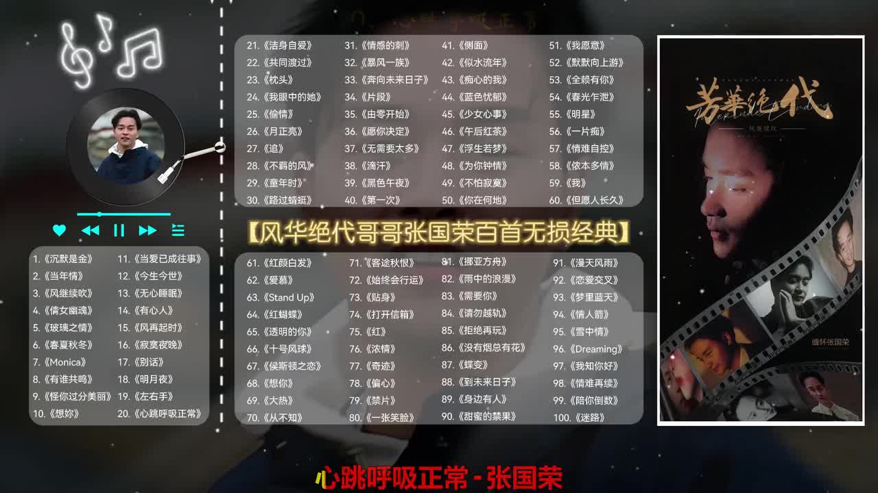 020. 心跳呼吸正常 - 张国荣