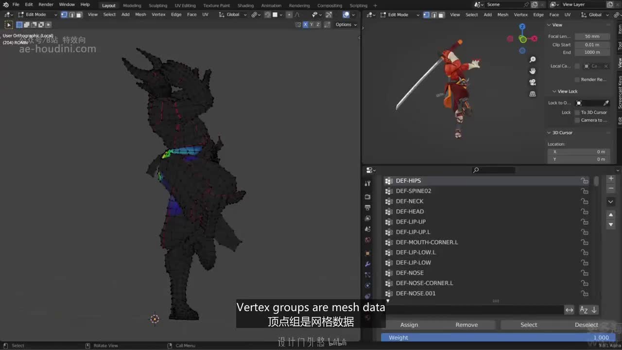 02_10 顶点组入门