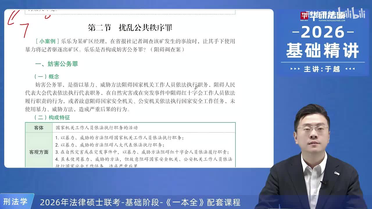 【26法硕刑法】23-2 扰乱公共秩序罪01