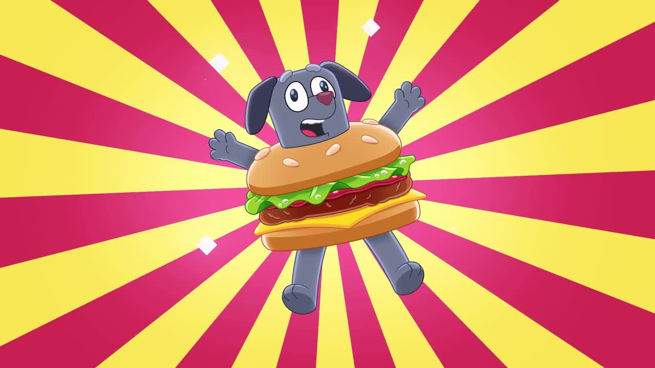 《汉堡狗》版主题曲 (Bluey Theme Tune Burger Dog Version)