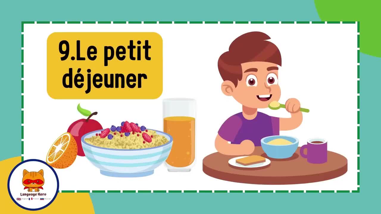 法语100篇 - （9-12）