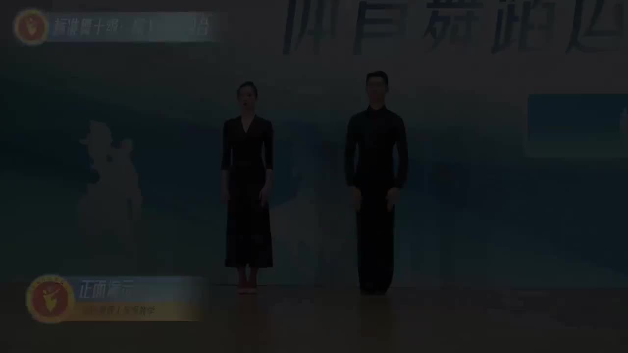 35 标准舞十级：探戈动作组合