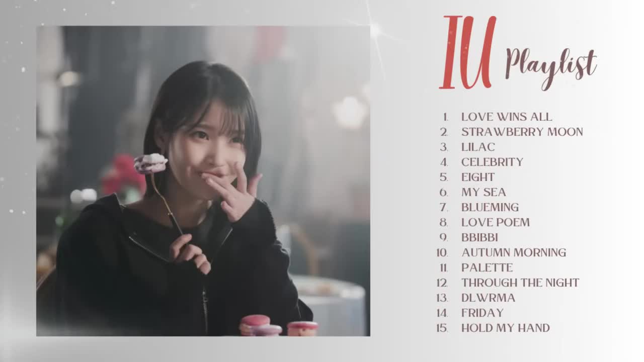BEST OF IU PLAYLIST _ੈ✩‧˚ motivating & chill track (2024 UPDATED)
