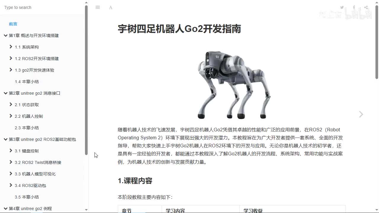 宇树Go2开发指南0.0_前言