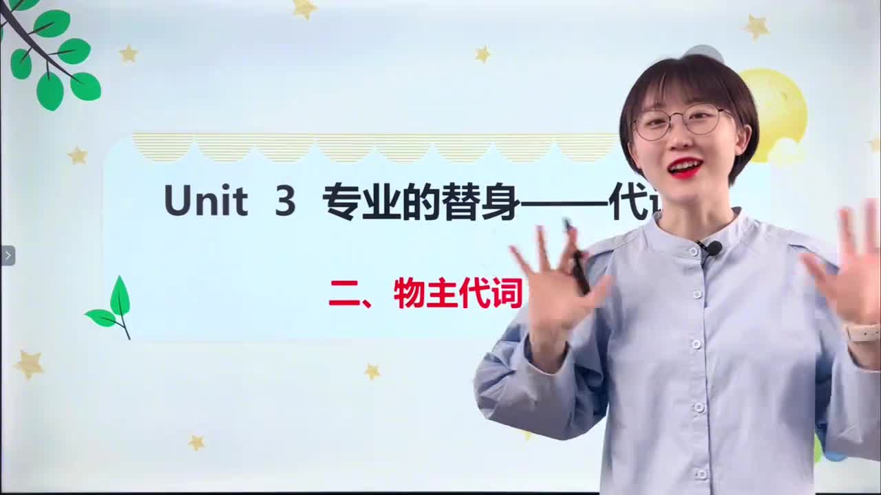 029-第3课2-物主代词