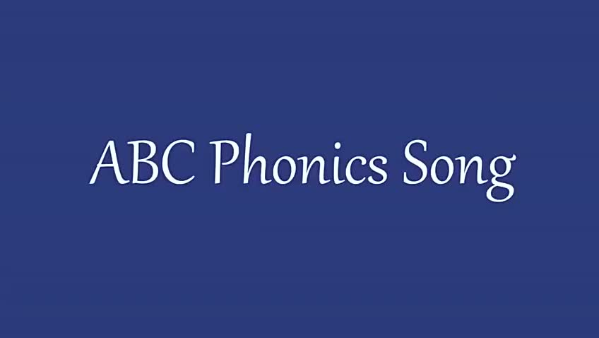 012 ABC phonics song