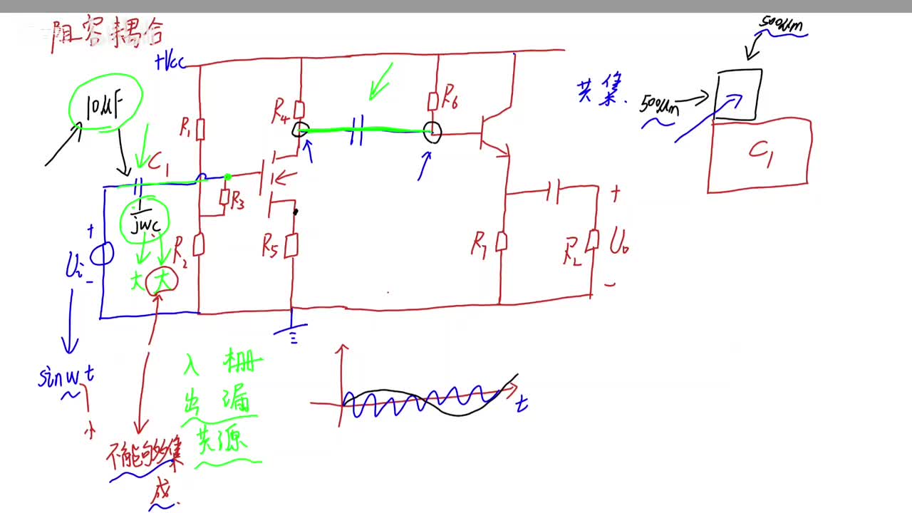 多级放大电路动态分析