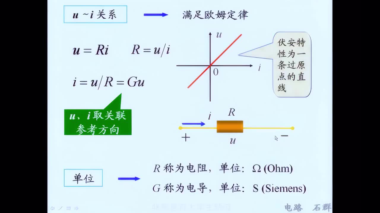 【电路】02第一章 电路模型和电路定律