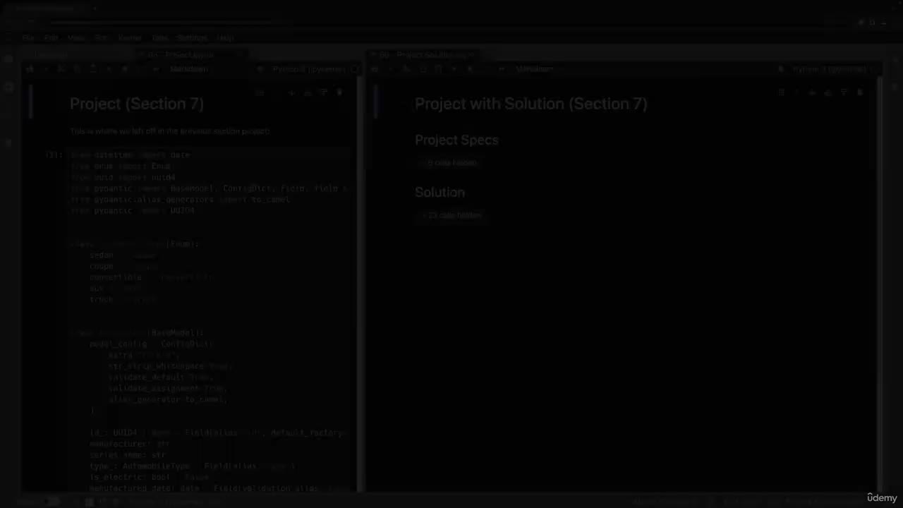 6. Project Solution