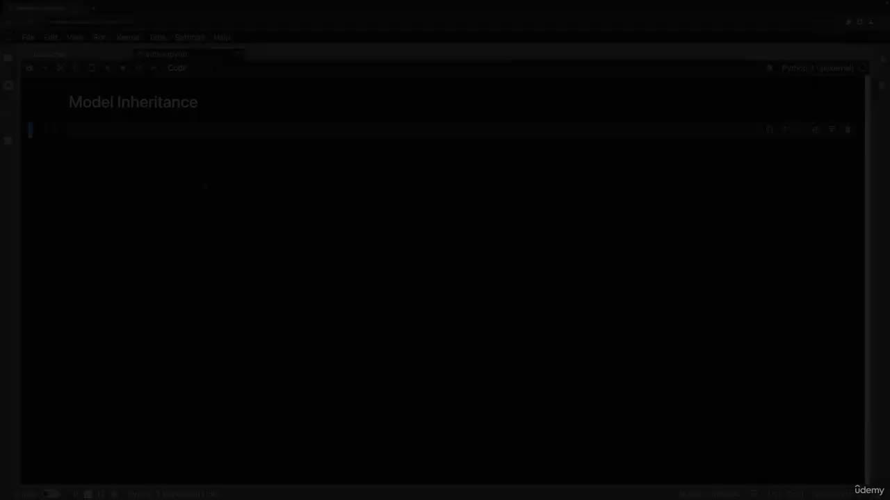 3. Model Inheritance