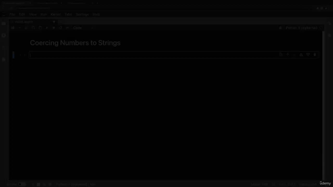 7. Coercing Numbers to Strings