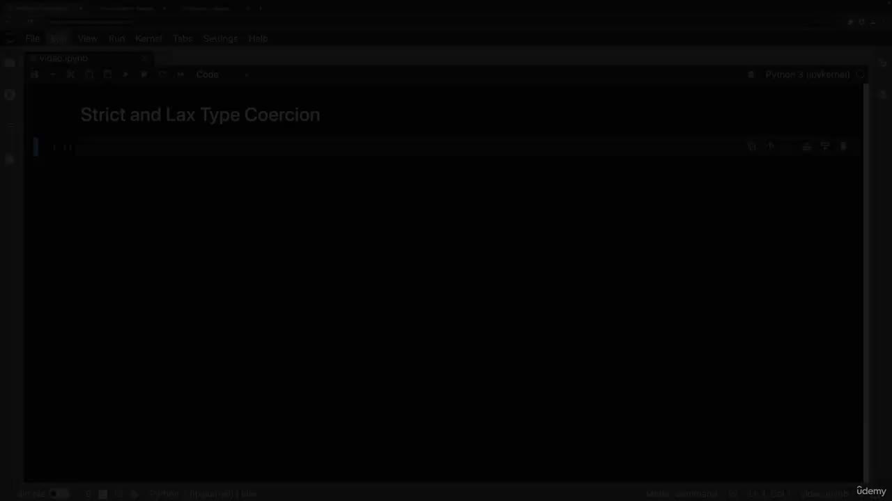 3. Strict vs Lax Type Coercion