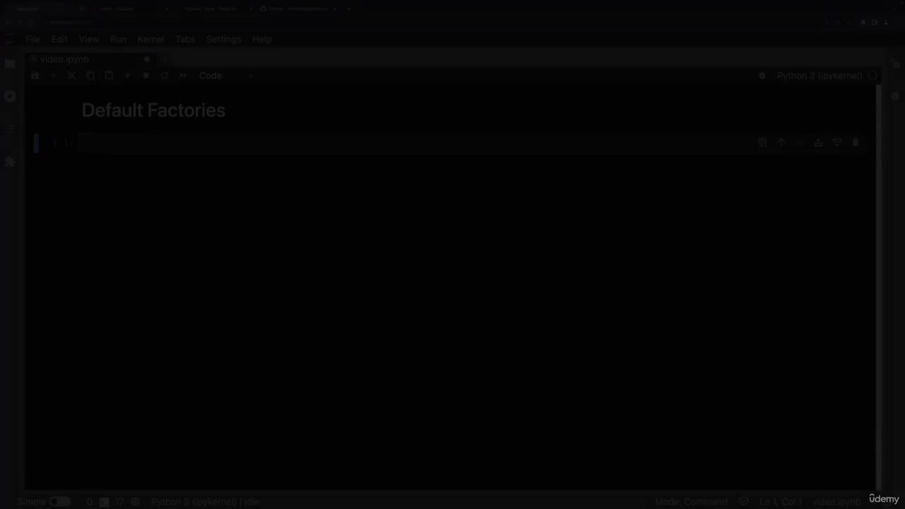 4. Default Factories