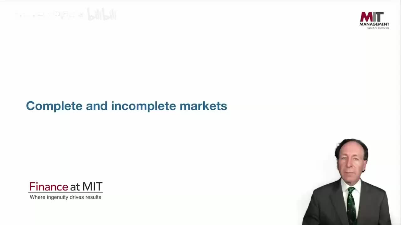 6.资产定价的线性代数