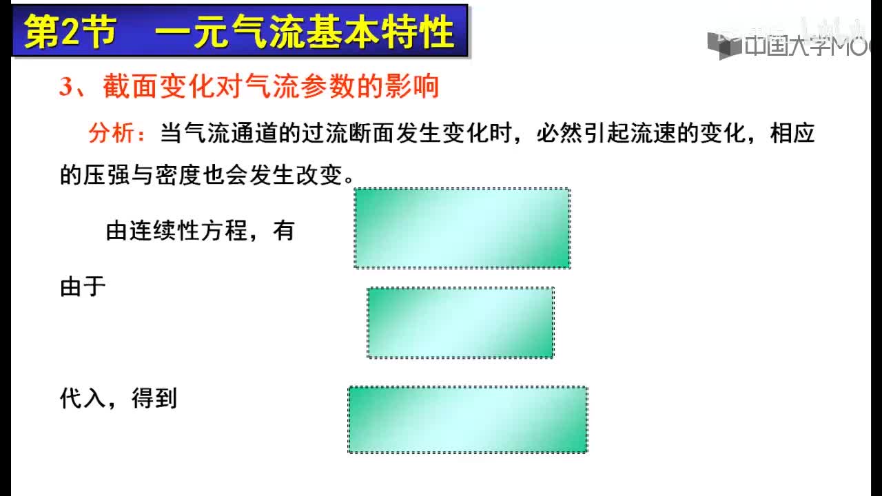 90. 12.2.2 截面变化对流动的影响